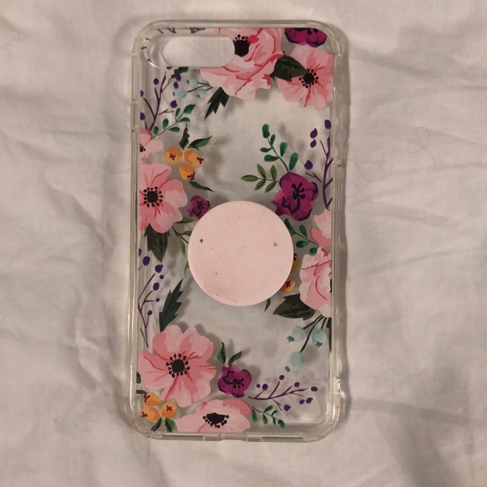iPhone 7/8 Plus Case WITH Popsocket